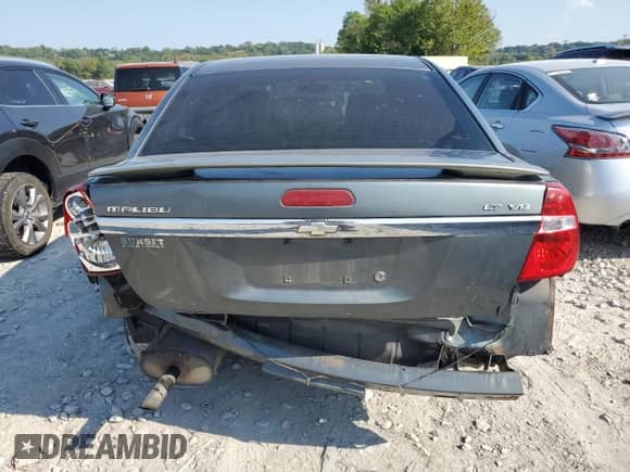 2006 Chevrolet Malibu 2LT z VIN 1G1ZT51876F113085, wystawiony jako Copart lot #68886354 z przebiegiem 155 258 mil mil oraz Szkoda całkowita • Salvage title. Historia ofert i sprzedaży dostępna na DreamBid. Obrazek 6.