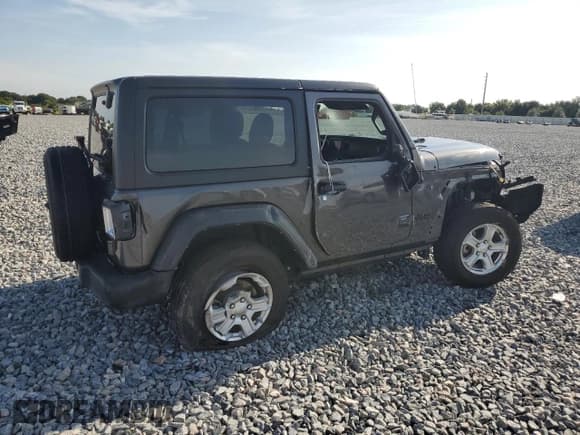 ✅ 2022 Jeep Wrangler Sport S • VIN: 1C4HJXAG9NW194567 • Lot: 65933925. Listed on Copart with 12,420 mi. Free auction sales archive from the USA and detailed vehicle history report at DreamBid. Image 3.