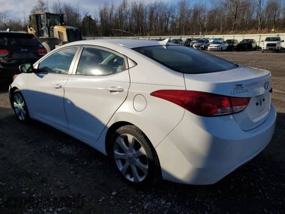 ✅ 2012 Hyundai Elantra Limited • VIN: 5NPDH4AE2CH081490 • Lot: 91243115. Listed on Copart with 80,966 mi. Free auction sales archive from the USA and detailed vehicle history report at DreamBid. Image 2.