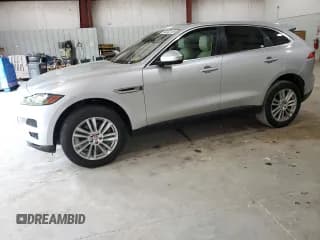 ✅ 2019 Jaguar F-Pace 25t Prestige • VIN: SADCK2GX9KA391494 • Lot: 69382155. Listed on Copart with 120,828 mi. Free auction sales archive from the USA and detailed vehicle history report at DreamBid. Image 1.