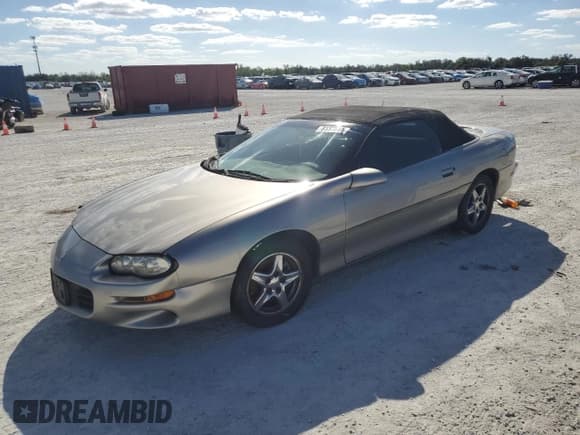 ✅ 2002 Chevrolet Camaro • VIN: 2G1FP32K922121268 • Lot: 81370464. Listed on Copart with Not provided. Free auction sales archive from the USA and detailed vehicle history report at DreamBid. Image 1.