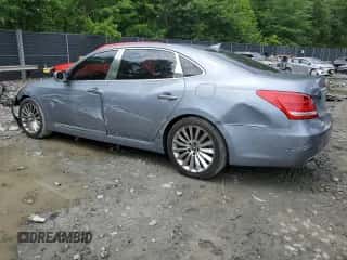 2014 Hyundai Equus Signature z VIN KMHGH4JH1EU081184, wystawiony jako Copart lot #57845265 z przebiegiem 79 518 mil mil oraz Szkoda całkowita • Salvage title. Historia ofert i sprzedaży dostępna na DreamBid. Obrazek 2.