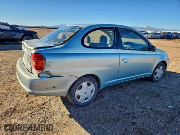 ✅ 2003 Toyota ECHO • VIN: JTDAT123630262084 • Lot: 94695355. Listed on Copart with 187,361 mi. Free auction sales archive from the USA and detailed vehicle history report at DreamBid. Image 3.