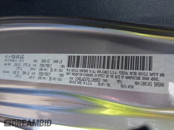 ✅ 2016 Jeep Wrangler Unlimited Freedom • VIN: 1C4BJWDG7GL109953 • Lot: 42140111. Listed on IAAI with 24,570 mi. Free auction sales archive from the USA and detailed vehicle history report at DreamBid. Image 9.