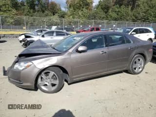 ✅ 2012 Chevrolet Malibu 1LT • VIN: 1G1ZC5E07CF271863 • Lot: 75804854. Listed on Copart with 151,150 mi. Free auction sales archive from the USA and detailed vehicle history report at DreamBid. Image 1.