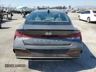 2025 Hyundai Elantra SEL Sport with VIN KMHLM4DG5SU011213, listed as a Copart auction lot 80863655 with 2,851 mi miles and Salvage title. Bid and sale history available at DreamBid. Image 6.