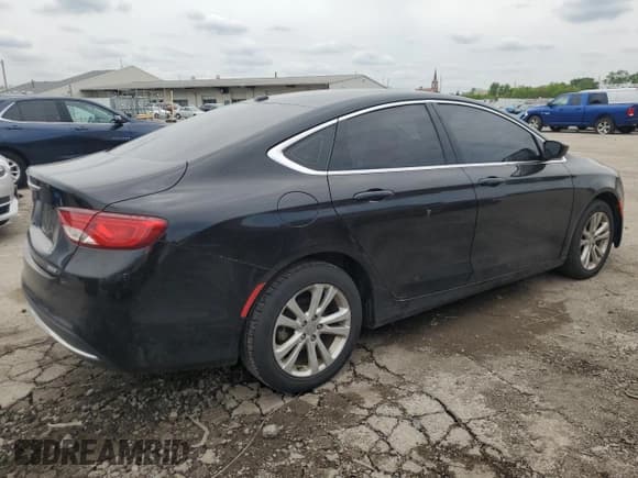 ✅ 2015 Chrysler 200 Limited • VIN: 1C3CCCAB9FN552960 • Lot: 58802395. Listed on Copart with 88,434 mi. Free auction sales archive from the USA and detailed vehicle history report at DreamBid. Image 3.