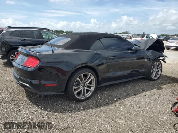 ✅ 2023 Ford Mustang GT Premium • VIN: 1FATP8FF2P5113423 • Lot: 47677974. Listed on Copart with 6,347 mi. Free auction sales archive from the USA and detailed vehicle history report at DreamBid. Image 3.