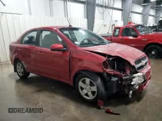 2010 Chevrolet Aveo 1LT z VIN KL1TD5DE8AB124647, wystawiony jako Copart lot #84390584 z przebiegiem 142 059 mil mil oraz Szkoda całkowita • Salvage title. Historia ofert i sprzedaży dostępna na DreamBid. Obrazek 4.