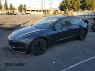 ✅ 2025 Tesla Model 3 Long Range • VIN: 5YJ3E1EA2SF975111 • Lot: 90916985. Listed on Copart with 8,978 mi. Free auction sales archive from the USA and detailed vehicle history report at DreamBid. Image 1.