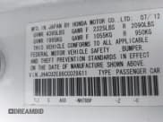 ✅ 2012 Acura TSX Special Edition • VIN: JH4CU2E86CC028611 • Lot: 43911913. Listed on IAAI with 135,506 mi. Free auction sales archive from the USA and detailed vehicle history report at DreamBid. Image 9.