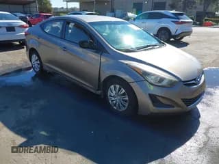 ✅ 2016 Hyundai Elantra SE • VIN: 5NPDH4AE8GH695143 • Lot: 43482332. Listed on IAAI with Not provided. Free auction sales archive from the USA and detailed vehicle history report at DreamBid. Image 1.