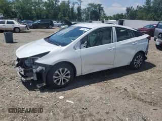 2022 Toyota Prius LE with VIN JTDL9MFU6N3041596, listed as a Copart auction lot 65184095 with 58,816 mi miles and Salvage title. Bid and sale history available at DreamBid. Image 1.