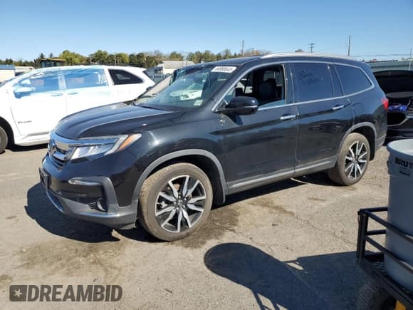 ✅ 2022 Honda Pilot Touring 7-Passenger • VIN: 5FNYF6H68NB014783 • Lot: 84966645. Listed on Copart with 25,769 mi. Free auction sales archive from the USA and detailed vehicle history report at DreamBid. Image 1.