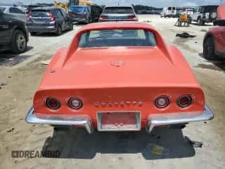 1970 Chevrolet Corvette с VIN 194370S414772, выставлен на аукционе Copart как лот 68245945 с пробегом 3 833 миль миль и Списание • Salvage title. История ставок и продаж доступна на DreamBid. Изображение 6.