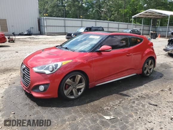 2013 Hyundai Veloster Turbo с VIN KMHTC6AE8DU102383, выставлен на аукционе Copart как лот 54888595 с пробегом 148 892 миль миль и Списание • Salvage title. История ставок и продаж доступна на DreamBid. Изображение 1.