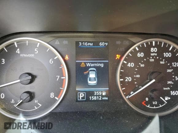 ✅ 2025 Nissan Sentra S • VIN: 3N1AB8BV9SY215443 • Лот: 93952495. Опубликован ранее на Copart с пробегом 15 812 миль. Бесплатный доступ к архиву аукционных продаж из США и подробный отчёт об истории автомобиля на DreamBid. Изображение 9.