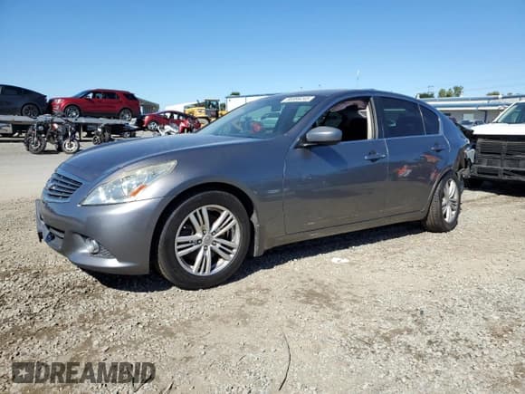 ✅ 2011 Infiniti G25 • VIN: JN1DV6AP2BM600986 • Lot: 86899245. Listed on Copart with 117,256 mi. Free auction sales archive from the USA and detailed vehicle history report at DreamBid. Image 1.
