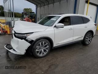 ✅ 2023 Acura MDX Technology • VIN: 5J8YD9H44PL003724 • Лот: 85739185. Опубликован ранее на Copart с пробегом 19 620 миль. Бесплатный доступ к архиву аукционных продаж из США и подробный отчёт об истории автомобиля на DreamBid. Изображение 1.