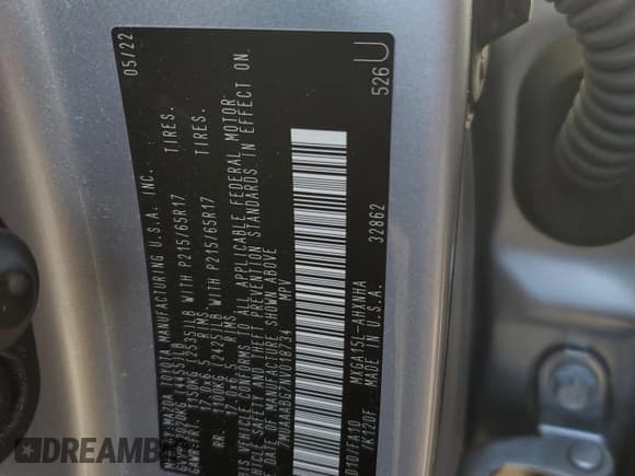 ✅ 2022 Toyota Corolla Cross L • VIN: 7MUAAABG7NV018734 • Lot: 69626985. Listed on Copart with 27,871 mi. Free auction sales archive from the USA and detailed vehicle history report at DreamBid. Image 12.