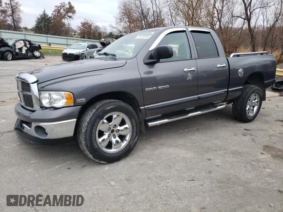 ✅ 2004 Dodge 1500 SLT • VIN: 1D7HU18D84J128593 • Лот: 76729793. Опубликован ранее на Copart с пробегом 134 903 миль. Бесплатный доступ к архиву аукционных продаж из США и подробный отчёт об истории автомобиля на DreamBid. Изображение 1.