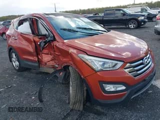 ✅ 2013 Hyundai Santa Fe Sport • VIN: 5XYZW3LA3DG027866 • Lot: 42028668. Listed on IAAI with 110,609 mi. Free auction sales archive from the USA and detailed vehicle history report at DreamBid. Image 1.