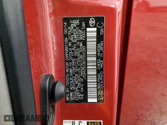 ✅ 2014 Toyota Prius Two • VIN: JTDKN3DU8E0365283 • Lot: 89452215. Wystawiony na Copart z przebiegiem 104 079 mil. Bezpłatny archiwum sprzedaży aukcyjnych z USA i szczegółowy raport historii pojazdu na DreamBid. Zdjęcie 12.