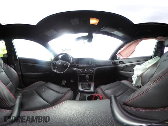 ✅ 2019 Hyundai Elantra Sport • VIN: KMHD04LB3KU841923 • Lot: 41887656. Listed on IAAI with 64,454 mi. Free auction sales archive from the USA and detailed vehicle history report at DreamBid. Image 19.