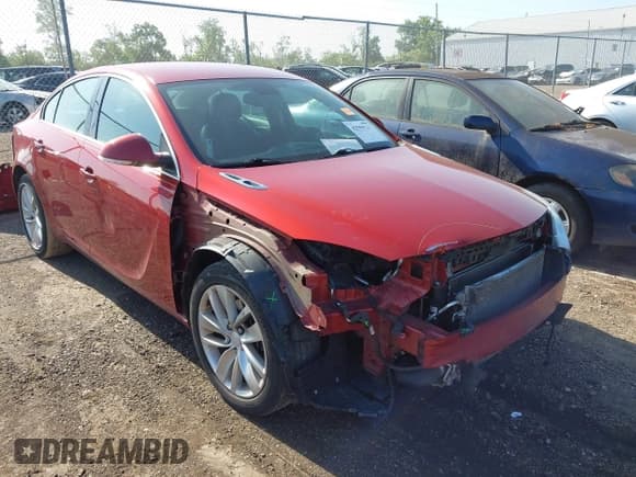 ✅ 2015 Buick Regal • VIN: 2G4GK5EX1F9268951 • Lot: 42559131. Listed on IAAI with 138,545 mi. Free auction sales archive from the USA and detailed vehicle history report at DreamBid. Image 1.