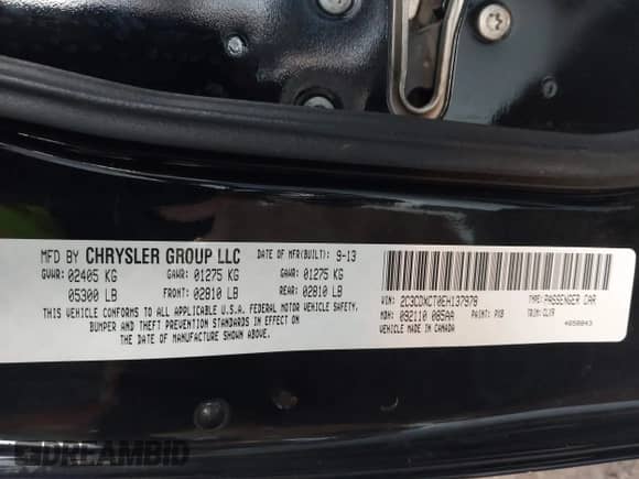 ✅ 2014 Dodge Charger RT • VIN: 2C3CDXCT0EH137978 • Lot: 41177391. Listed on IAAI with 119,143 mi. Free auction sales archive from the USA and detailed vehicle history report at DreamBid. Image 9.