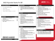 ✅ 2023 Hyundai Santa Fe SE • VIN: 5NMS1DAJ8PH516962 • Lot: 67678073. Wystawiony na Copart z przebiegiem 17 627 mil. Bezpłatny archiwum sprzedaży aukcyjnych z USA i szczegółowy raport historii pojazdu na DreamBid. Zdjęcie 12.