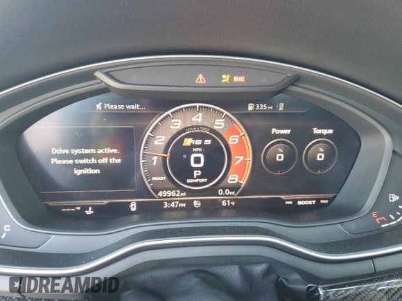 ✅ 2018 Audi RS 5 • VIN: WUAPWAF5XJA905267 • Lot: 47817075. Listed on Copart with 49,962 mi. Free auction sales archive from the USA and detailed vehicle history report at DreamBid. Image 9.