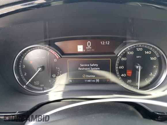 ✅ 2025 Cadillac XT6 AWD Premium Luxury • VIN: 1GYKPDRS2SZ128586 • Lot: 71644935. Listed on Copart with 11,481 mi. Free auction sales archive from the USA and detailed vehicle history report at DreamBid. Image 9.