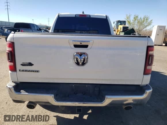 2020 Ram 1500 Laramie with VIN 1C6RREDT0LN294884, listed as a Copart auction lot 59661595 with 93,109 mi miles and Salvage title. Bid and sale history available at DreamBid. Image 12.