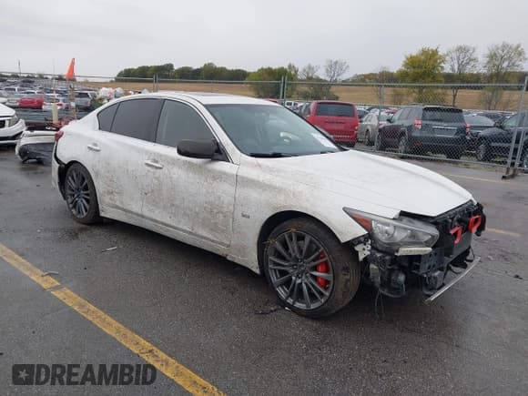 ✅ 2019 Infiniti Q50 Luxe • VIN: JN1EV7AP0KM543195 • Lot: 43446909. Listed on IAAI with 124,233 mi. Free auction sales archive from the USA and detailed vehicle history report at DreamBid. Image 1.