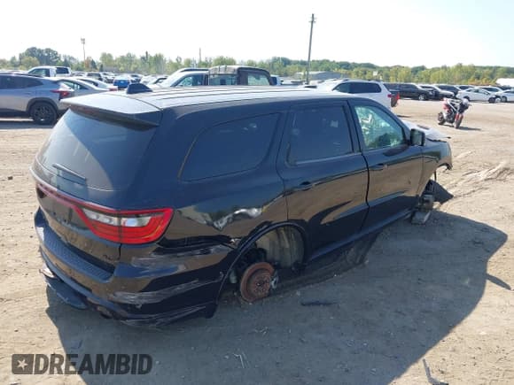✅ 2021 Dodge Durango R/T • VIN: 1C4SDJCT0MC520986 • Lot: 43250366. Listed on IAAI with Not provided. Free auction sales archive from the USA and detailed vehicle history report at DreamBid. Image 4.