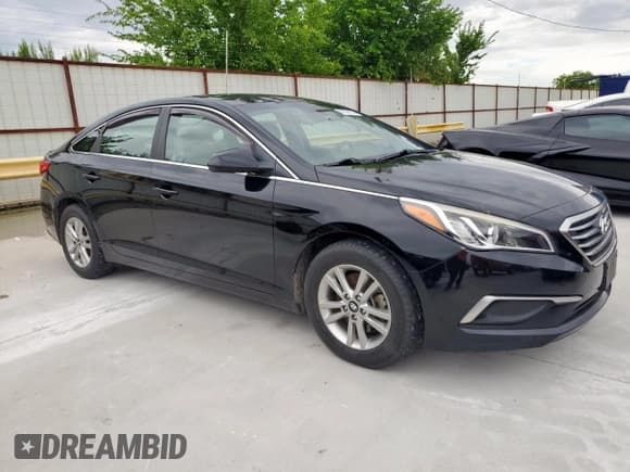 ✅ 2017 Hyundai Sonata SE • VIN: 5NPE24AF9HH522473 • Lot: 60538125. Listed on Copart with 90,868 mi. Free auction sales archive from the USA and detailed vehicle history report at DreamBid. Image 4.