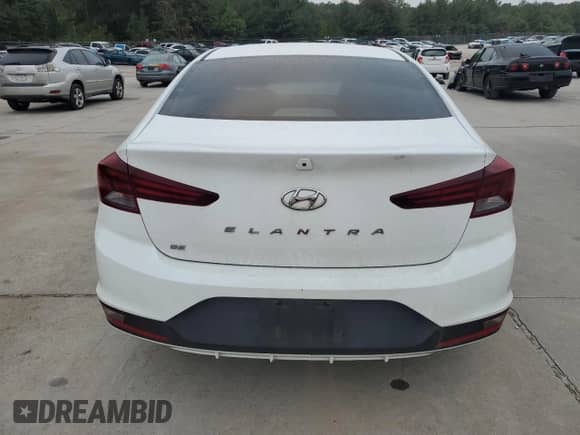 2019 Hyundai Elantra SE с VIN 5NPD74LF0KH425471, выставлен на аукционе Copart как лот 81671525 с пробегом 110 927 миль миль и Списание • Salvage title. История ставок и продаж доступна на DreamBid. Изображение 6.