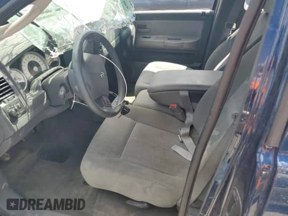 2006 Dodge Dakota SLT with VIN 1D7HW42N36S589971, listed as a Copart auction lot 65447555 with 254,187 mi miles and Salvage title. Bid and sale history available at DreamBid. Image 7.