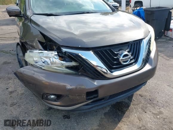✅ 2016 Nissan Murano S • VIN: 5N1AZ2MG0GN104851 • Lot: 43222780. Listed on IAAI with 144,457 mi. Free auction sales archive from the USA and detailed vehicle history report at DreamBid. Image 17.