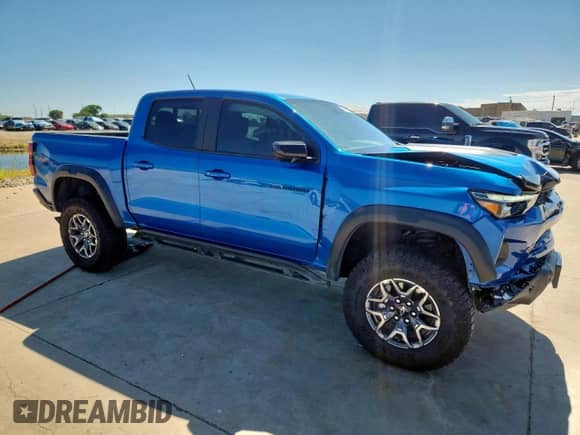2023 Chevrolet Colorado 4WD ZR2 с VIN 1GCPTFEKXP1226893, выставлен на аукционе Copart как лот 65802355 с пробегом 29 467 миль миль и Чистый • Clean title. История ставок и продаж доступна на DreamBid. Изображение 4.