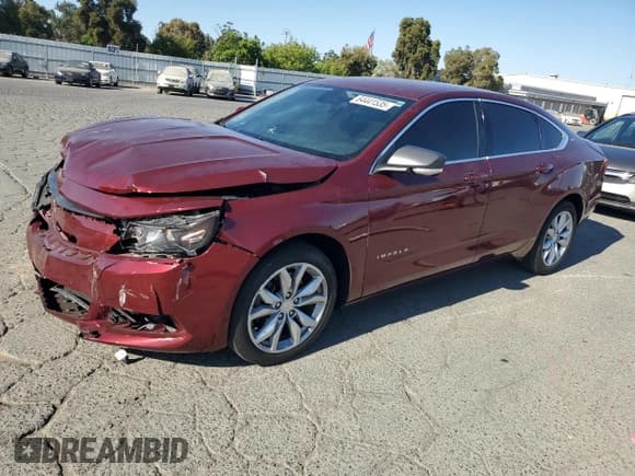 ✅ 2017 Chevrolet Impala LT • VIN: 2G1105SA8H9190549 • Лот: 64441535. Опубликован ранее на Copart с пробегом 162 697 миль. Бесплатный доступ к архиву аукционных продаж из США и подробный отчёт об истории автомобиля на DreamBid. Изображение 1.