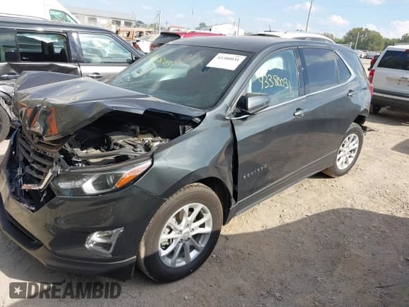 ✅ 2020 Chevrolet Equinox LT • VIN: 3GNAXKEVXLS583911 • Lot: 43380031. Wystawiony na IAAI z przebiegiem 55 150 mil. Bezpłatny archiwum sprzedaży aukcyjnych z USA i szczegółowy raport historii pojazdu na DreamBid. Zdjęcie 2.