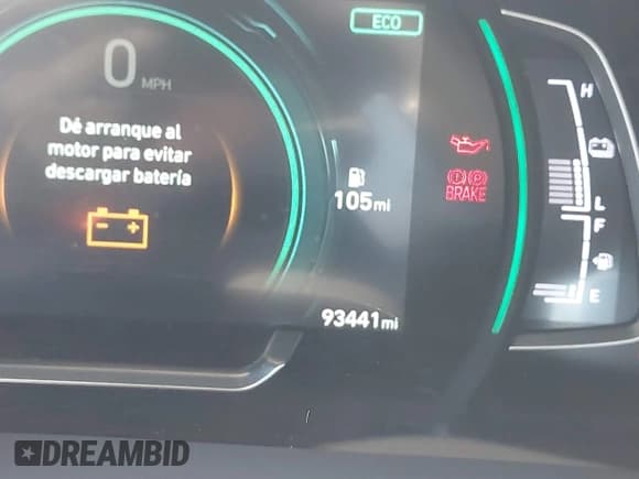 ✅ 2020 Hyundai Ioniq SE • VIN: KMHC75LC3LU235853 • Lot: 42131369. Wystawiony na IAAI z przebiegiem 93 441 mil. Bezpłatny archiwum sprzedaży aukcyjnych z USA i szczegółowy raport historii pojazdu na DreamBid. Zdjęcie 16.