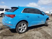 ✅ 2021 Audi Q3 S line Premium • VIN: WA1DECF36M1040633 • Lot: 50421215. Listed on Copart with Not provided. Free auction sales archive from the USA and detailed vehicle history report at DreamBid. Image 3.