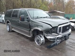 ✅ 2003 Ford Excursion • VIN: 1FMSU45F93EA92116 • Лот: 42016521. Опубликован ранее на IAAI с пробегом 325 556 миль. Бесплатный доступ к архиву аукционных продаж из США и подробный отчёт об истории автомобиля на DreamBid. Изображение 1.