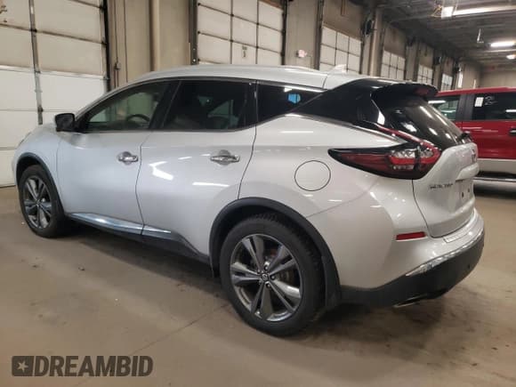 ✅ 2019 Nissan Murano S • VIN: 5N1AZ2MS0KN156672 • Lot: 52383225. Listed on Copart with 222,097 mi. Free auction sales archive from the USA and detailed vehicle history report at DreamBid. Image 2.