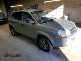 2009 Hyundai Tucson GLS z VIN KM8JM12B49U014126, wystawiony jako Copart lot #80624974 z przebiegiem 150 435 mil mil oraz Szkoda całkowita • Salvage title. Historia ofert i sprzedaży dostępna na DreamBid. Obrazek 4.