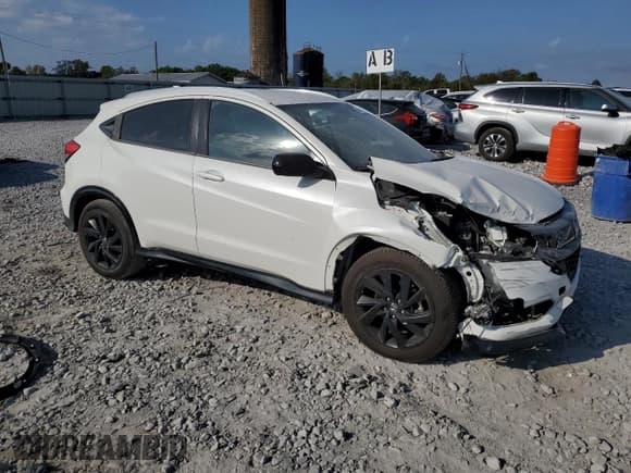 ✅ 2021 Honda HR-V Sport • VIN: 3CZRU5H13MM733680 • Lot: 85563215. Listed on Copart with 66,386 mi. Free auction sales archive from the USA and detailed vehicle history report at DreamBid. Image 4.