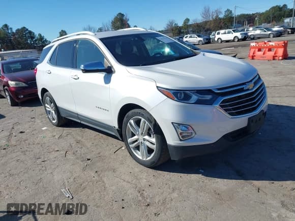✅ 2019 Chevrolet Equinox Premier • VIN: 2GNAXYEX0K6260033 • Lot: 43672528. Wystawiony na IAAI z przebiegiem 88 539 mil. Bezpłatny archiwum sprzedaży aukcyjnych z USA i szczegółowy raport historii pojazdu na DreamBid. Zdjęcie 1.